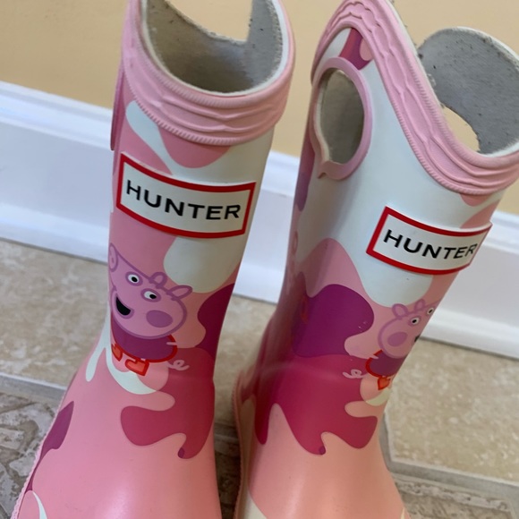 HUNTER BOOTS Peppa the Pig toddler girls size 5 - Picture 13 of 15